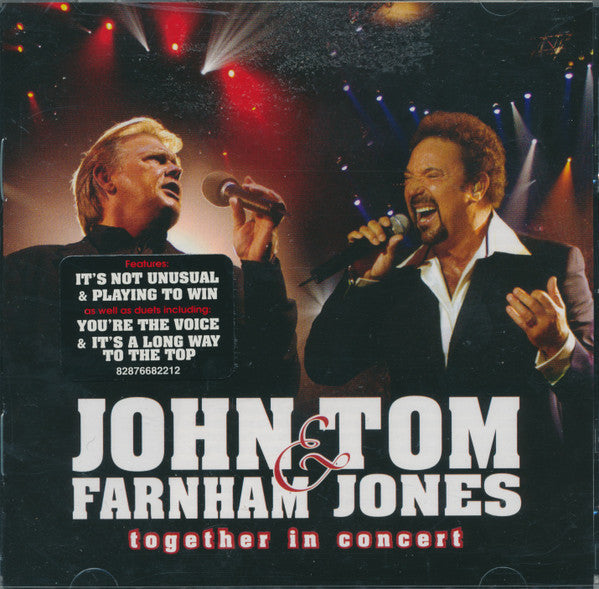 John Farnham & Tom Jones : Together In Concert (CD, Album)