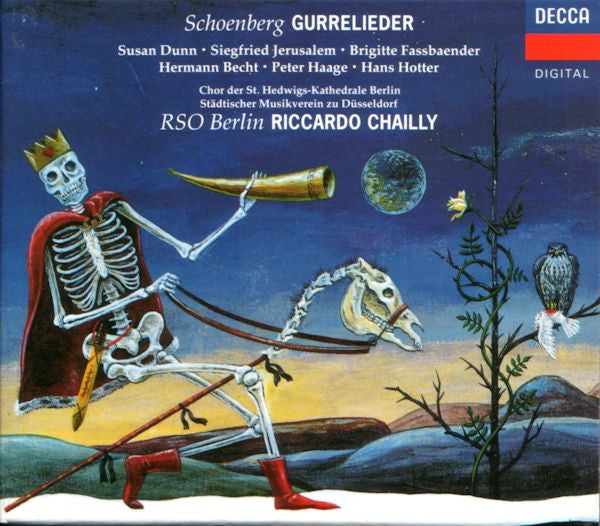 Schoenberg* - Susan Dunn ‧ Siegfried Jerusalem ‧ Brigitte Fassbaender ‧ Hermann Becht ‧ Peter Haage ‧ Hans Hotter ‧ Chor Der St. Hedwigs-Kathedrale Berlin, Städtischer Musikverein Düsseldorf*, RSO Berlin* ‧ Riccardo Chailly : Gurrelieder (2xCD, Album + Box, Sli)