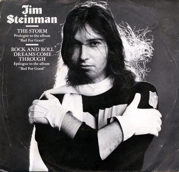 Jim Steinman : The Storm / Rock And Roll Dreams Come Through (7", Single, Promo)