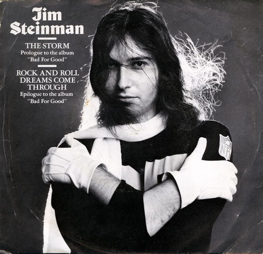 Jim Steinman : The Storm / Rock And Roll Dreams Come Through (7", Single, Promo)