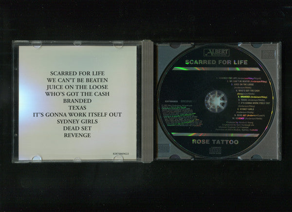 Rose Tattoo : Scarred For Life (CD, Album, RE)