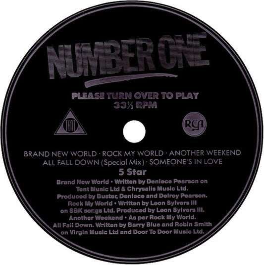 Five Star : Brand New World (Flexi, 7", S/Sided, P/Mixed, Smplr)