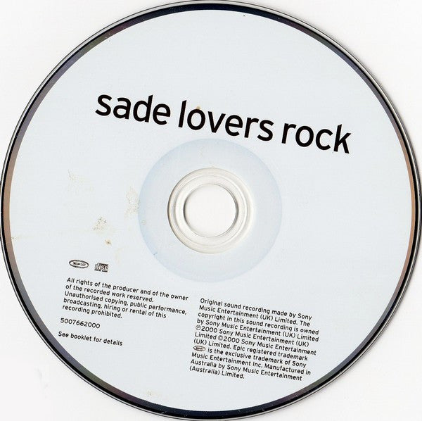 Sade : Lovers Rock (CD, Album)