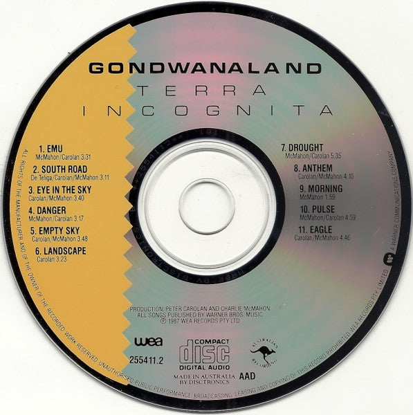 Gondwanaland Project : Terra Incognita (CD, Album, RP)