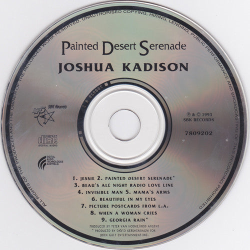 Joshua Kadison : Painted Desert Serenade (CD, Album)