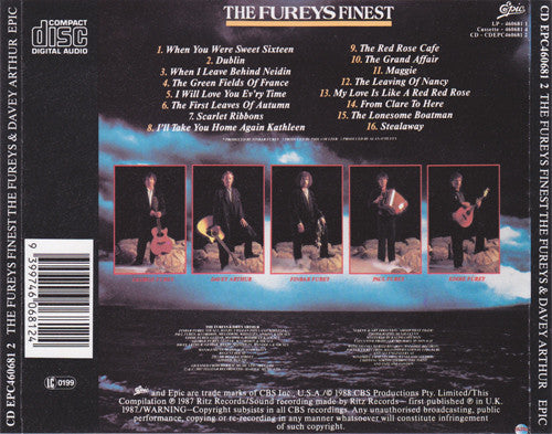 The Fureys & Davey Arthur : The Fureys Finest (CD, Comp)