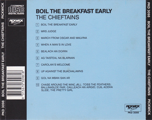 The Chieftains : Boil The Breakfast Early (CD, Album)