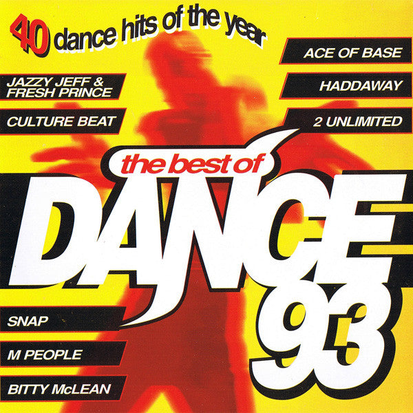 Various : The Best Of Dance 93 (2xCD, Comp)