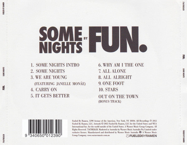 Fun. : Some Nights (CD, Album)