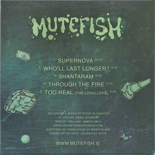 Mutefish : 360 Hangovers (CD, EP)