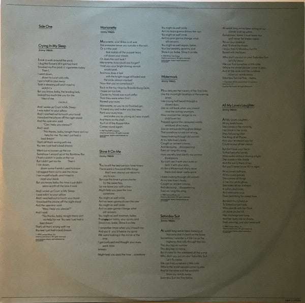 Art Garfunkel : Watermark (LP, Album)