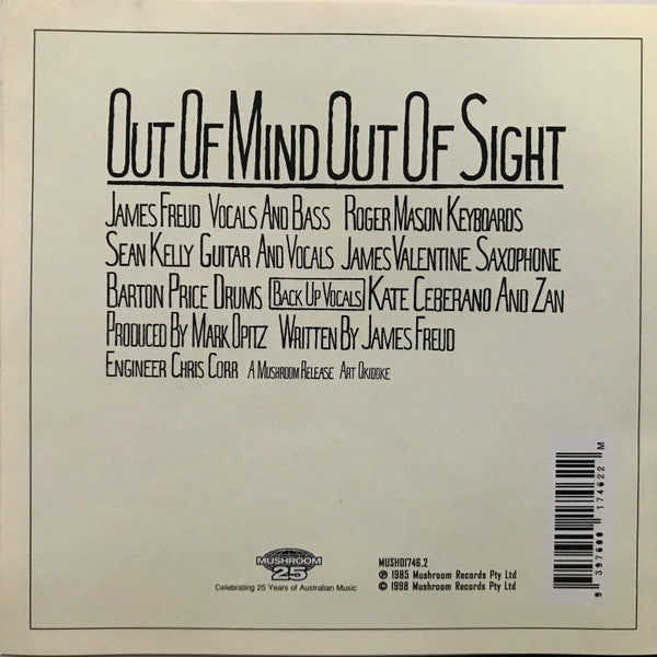 Models (2) : Out Of Mind Out Of Sight  (CD, Single, Ltd)