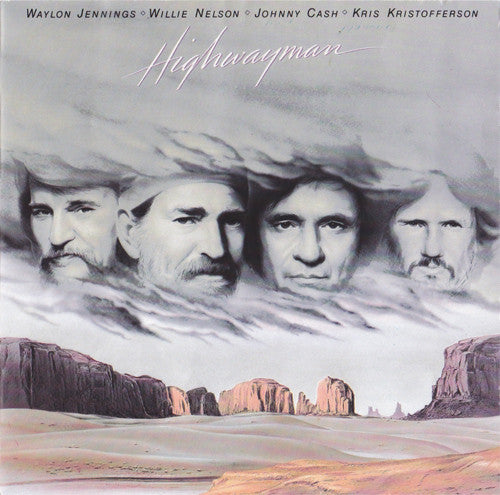 Waylon Jennings, Willie Nelson, Johnny Cash, Kris Kristofferson : Highwayman (CD, Album)
