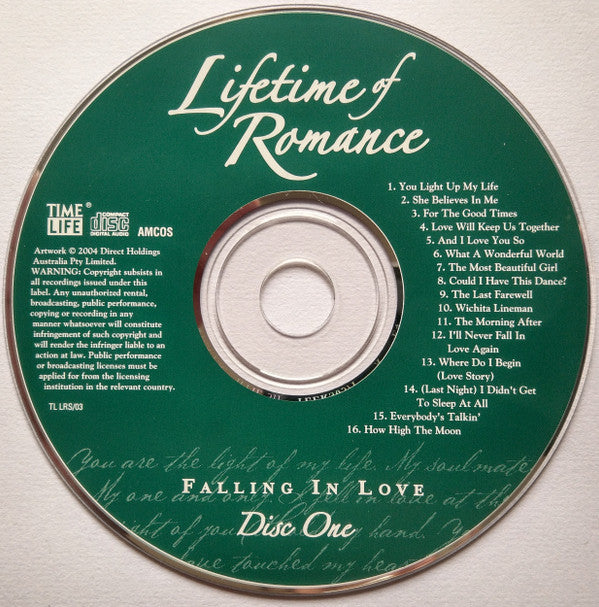 Various : Lifetime Of Romance - Falling In Love (2xCD, Comp)