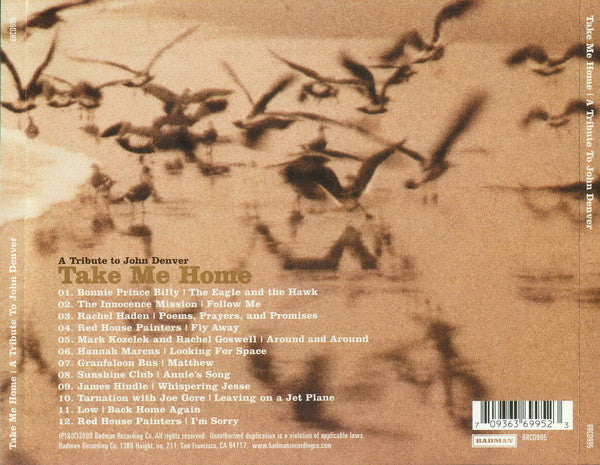 Various : Take Me Home | A Tribute To John Denver (CD, Comp)