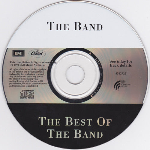 The Band : The Best Of The Band (CD, Comp, RE, RM)