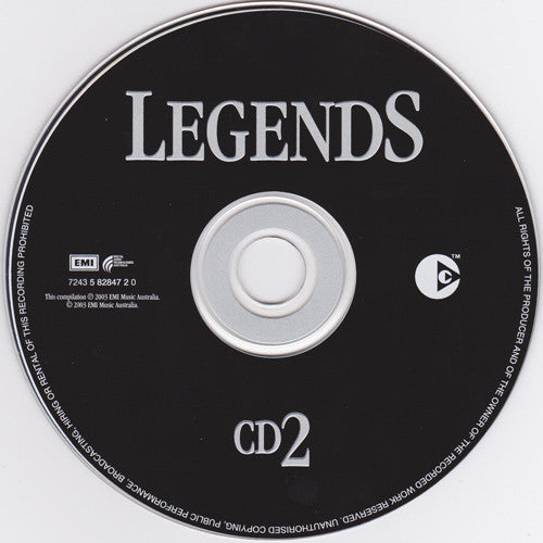 Various : Legends (2xCD, Comp, Copy Prot.)