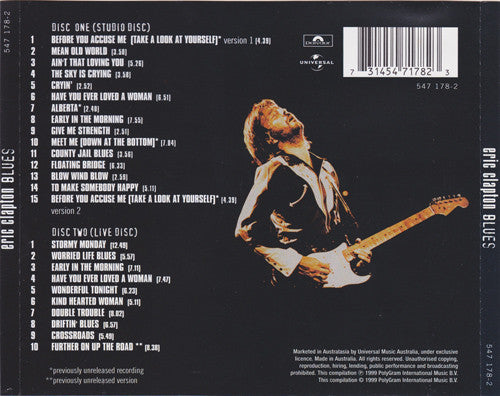 Eric Clapton : Blues (2xCD, Comp)