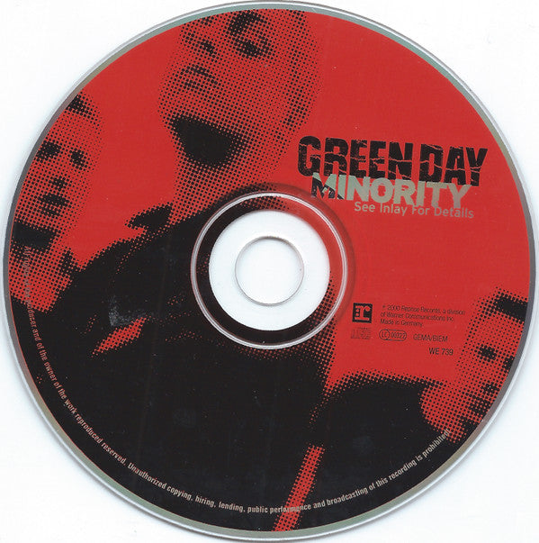 Green Day : Minority (CD, Single)