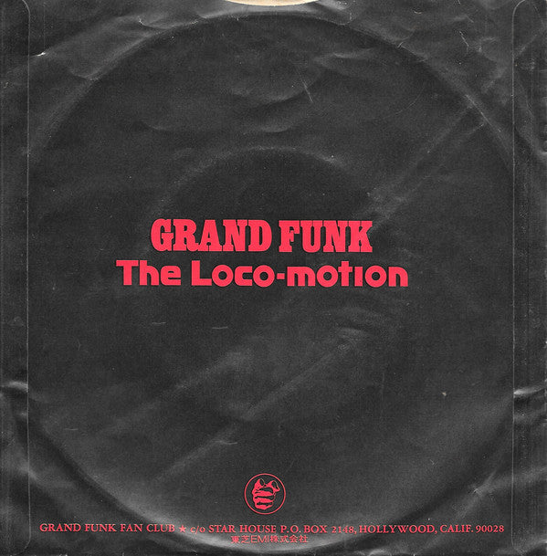 グランド・ファンク・レイルロード* = Grand Funk* : ロコモーション = The Loco-Motion (7", Single)