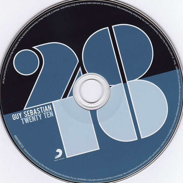 Guy Sebastian : Twenty Ten (2xCD, Comp)