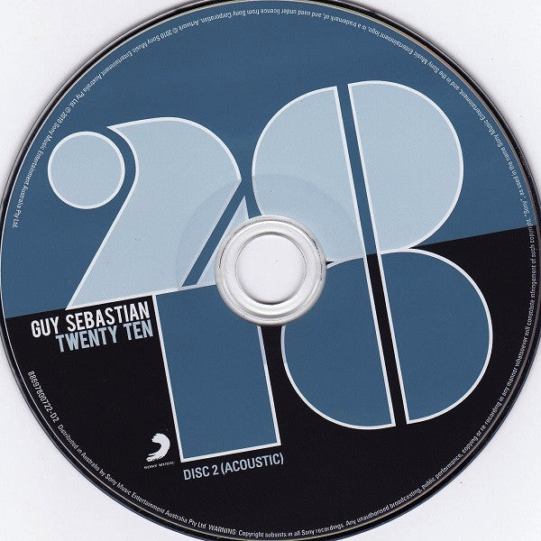 Guy Sebastian : Twenty Ten (2xCD, Comp)