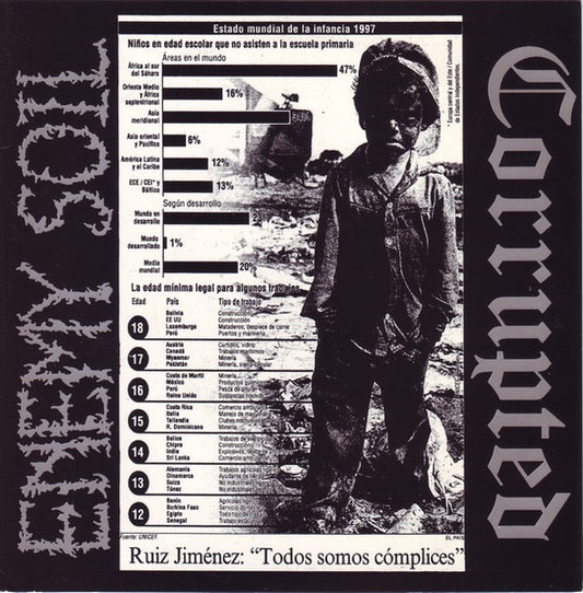 Corrupted / Enemy Soil : Corrupted / Enemy Soil (7", EP)