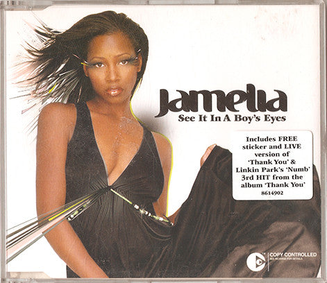 Jamelia : See It In A Boy's Eyes (CD, Single, Copy Prot.)