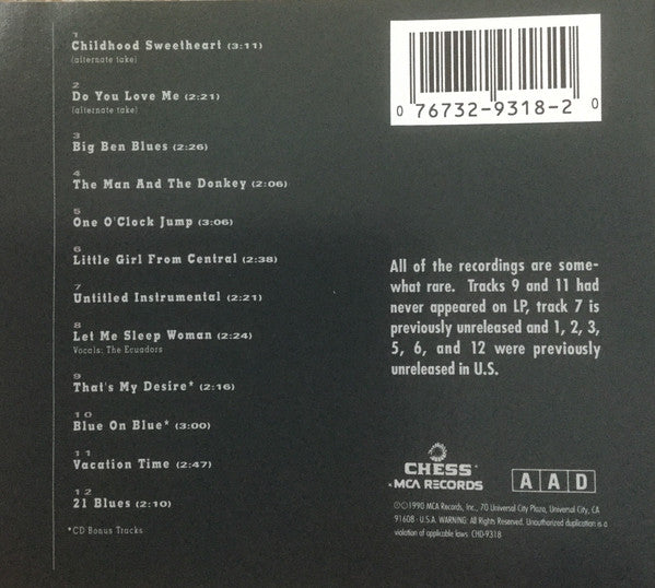 Chuck Berry : Missing Berries, Rarities, Volume 3 (CD, Comp)