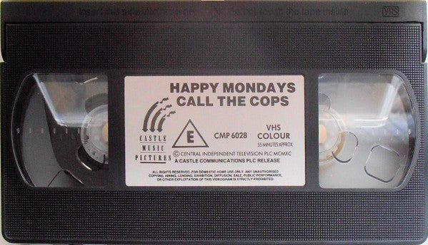Happy Mondays : Call The Cops (VHS, PAL)