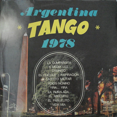 Various : Argentina Tango 1978 (LP, Comp)