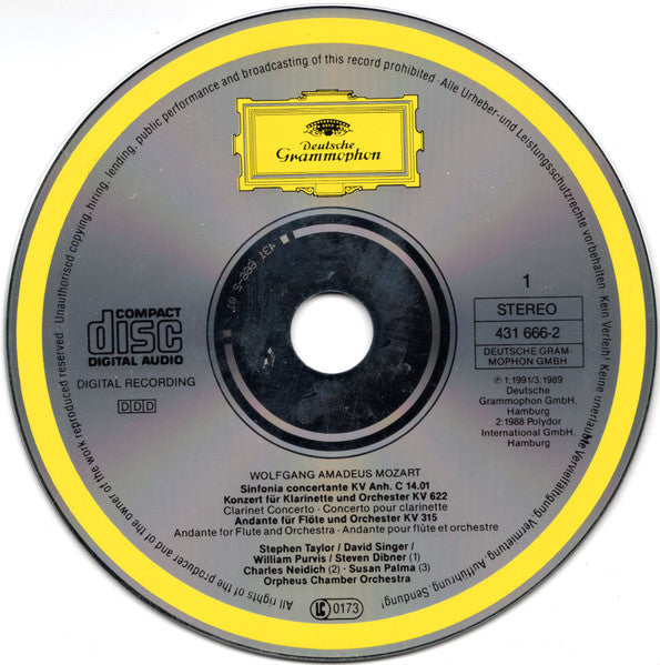 Mozart* - Orpheus Chamber Orchestra : Die Bläserkonzerte = The Wind Concertos = Les Concertos Pour Instruments À Vent (3xCD, Comp)