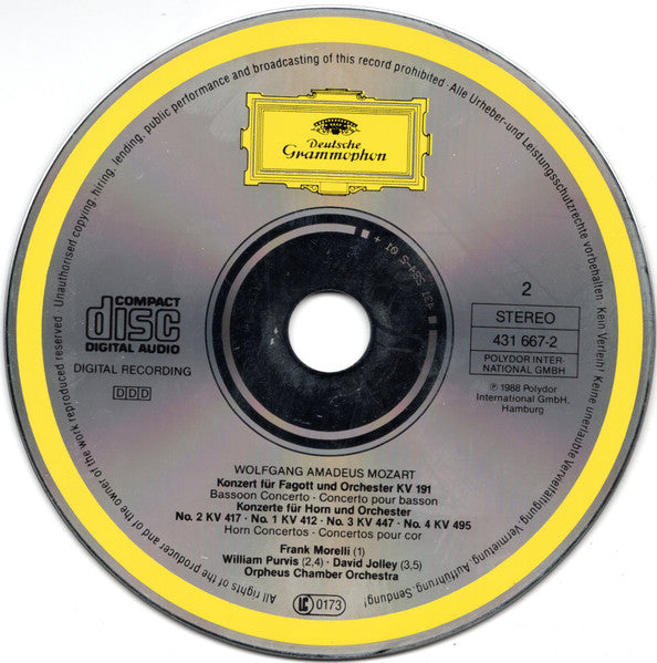 Mozart* - Orpheus Chamber Orchestra : Die Bläserkonzerte = The Wind Concertos = Les Concertos Pour Instruments À Vent (3xCD, Comp)