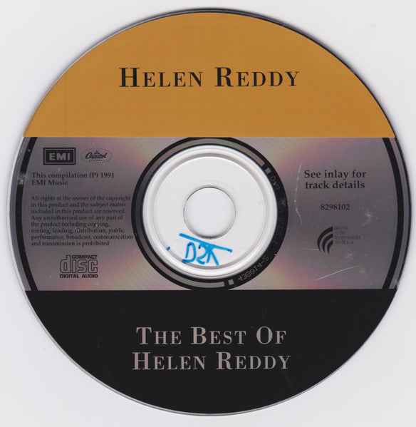 Helen Reddy : The Best Of Helen Reddy (CD, Comp)