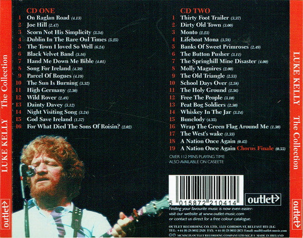Luke Kelly : The Collection (2xCD, Comp, RE)