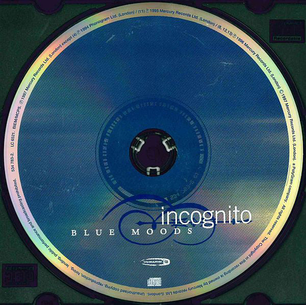 Incognito : Blue Moods (CD, Comp)