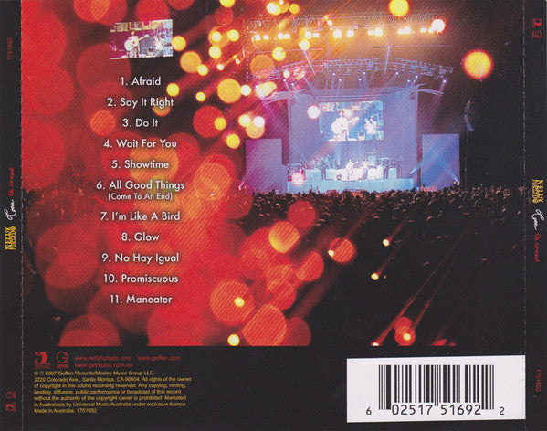 Nelly Furtado : Loose - The Concert (CD, Album)