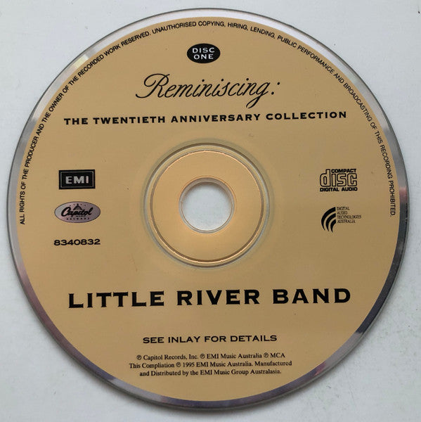 Little River Band : Reminiscing: The Twentieth Anniversary Collection (2xCD, Comp)