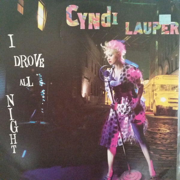 Cyndi Lauper : I Drove All Night (12", Single)