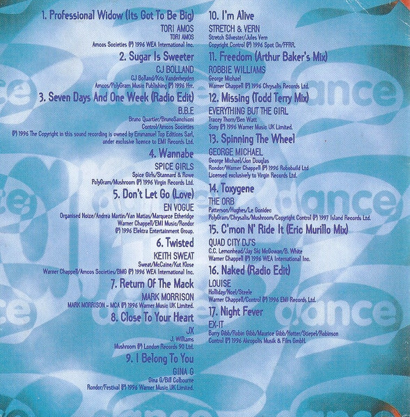 Various : 100% Dance Volume Two (CD, Comp)
