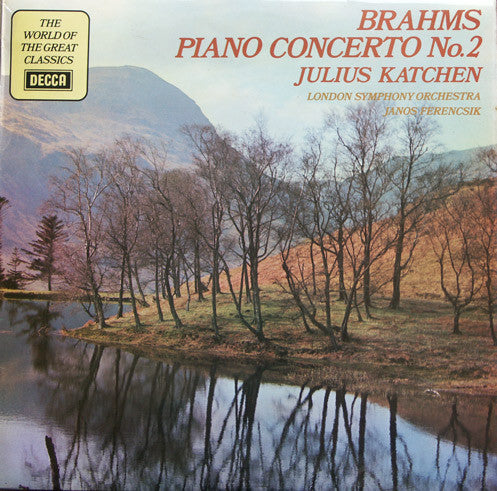 Johannes Brahms / Julius Katchen, London Symphony Orchestra, János Ferencsik : Piano Concerto No. 2 (LP, RE)