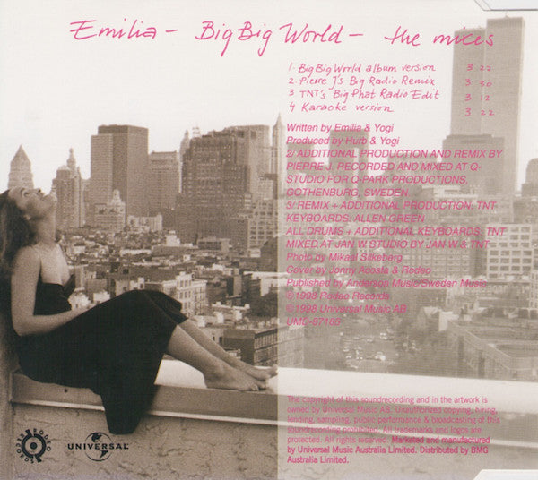 Emilia : Big Big World (CD, Single)