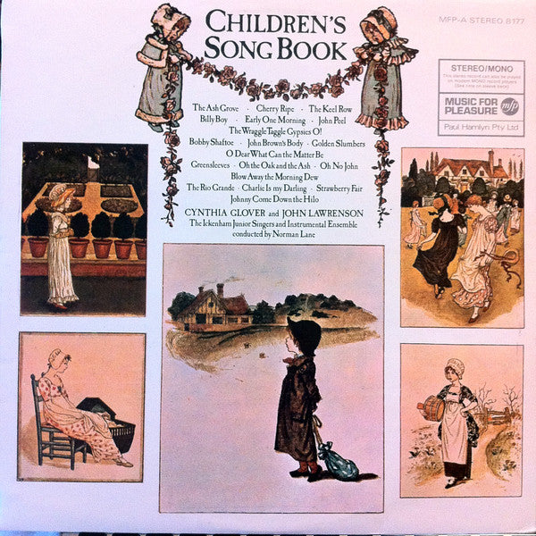 Cynthia Glover, John Lawrenson : Children's Song Book (LP)