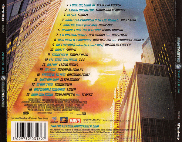 Various : Fantastic 4 The Album (CD, Comp, O.S)