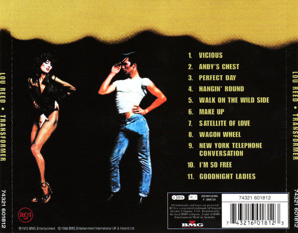 Lou Reed : Transformer (CD, Album, RE, RM)