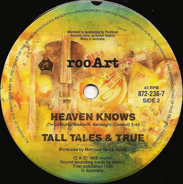 Tall Tales And True : Trust (7", Single)