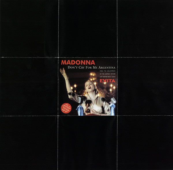 Madonna : Don't Cry For Me Argentina (CD, Maxi, Ltd)