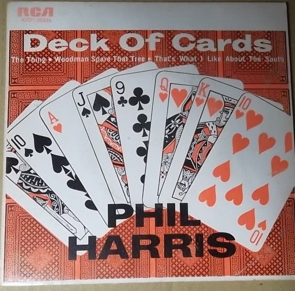 Phil Harris : Deck Of Cards (7", EP, Mono, RE)