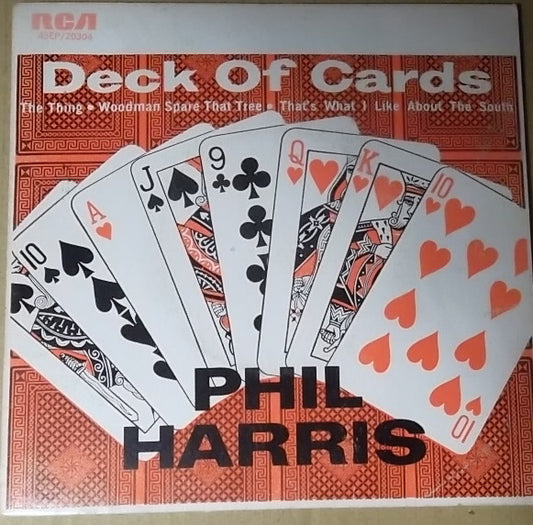 Phil Harris : Deck Of Cards (7", EP, Mono, RE)