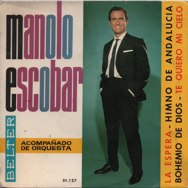 Manolo Escobar : La Espera (7", EP)